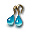Brincos Lazuli